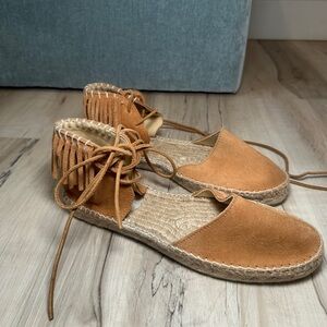 Manebi leather sandals